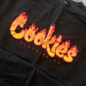 Cookies SF tee. Cookies flame logo. Good condition